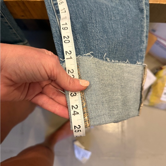 DAZE Sundaze Crossover Jeans 27 Drift Asymmetrical High Rise NWT - Picture 11 of 11